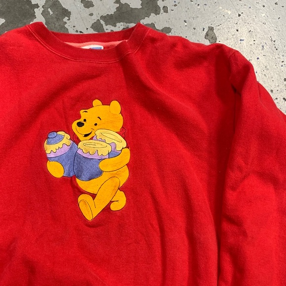 Red Winnie the Pooh Sweatshirt - Picture 3 of 3
